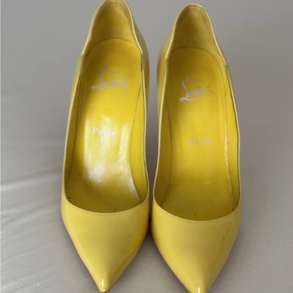 Christian Louboutin Sunny Yellow Heels